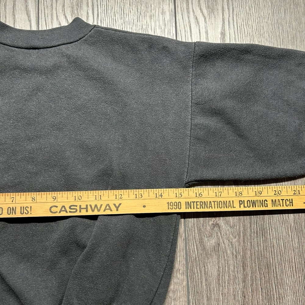 Vintage 1991 The Flash DC Comics Sweatshirt Kids Small Black Novel Teez 90s - Picture 7 of 8